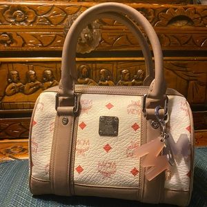 Authentic MCM mini speedy w/ charms